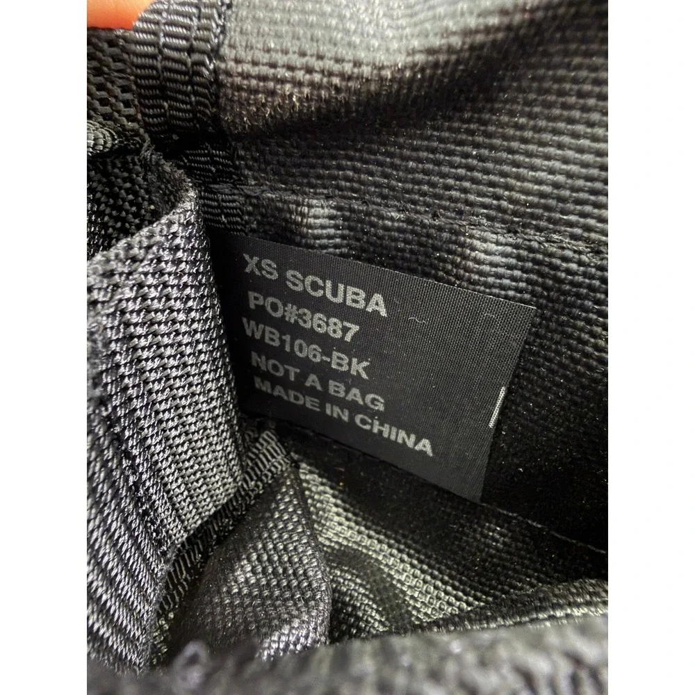 NWOT XS Scuba Pocket Weight Belt Black WB106-BK‎ ClearPath Buckle Diving Gear XS